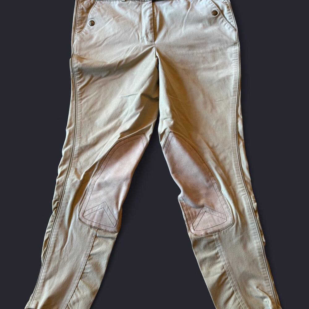 Tan ariat equestrian riding pants